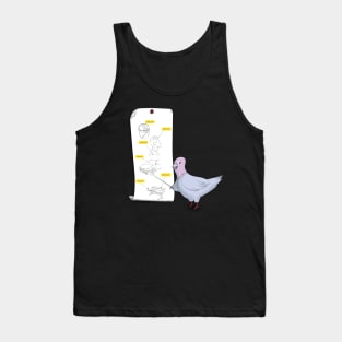 Game of pigeon Rules n°1 Tank Top